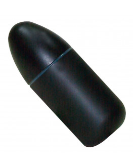 Черный виброэлемент с пультом управления - 8 см.