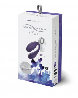 Фиолетовый вибромассажёр We-Vibe Classic