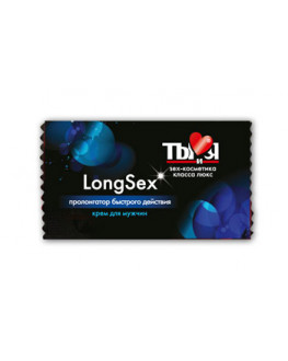 Пролонгирующий крем LongSex в одноразовой упаковке - 1,5 гр.