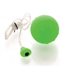 Зеленый виброшарик с выносным пультом-кнопкой