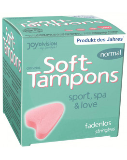Гигиенические тампоны JoyDivision Soft-Tampons Normal - 3 шт.