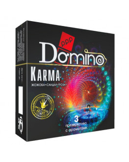 Ароматизированные презервативы DOMINO Karma, 3 шт.