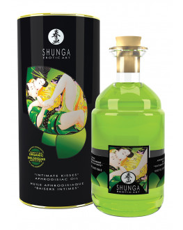 Органическое масло для оральных ласк, со вкусом зеленого чая Shunga, 100 мл