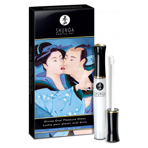 Блеск для губ с возбуждающим эффектом Divine Oral Pleasure Gloss - Shunga