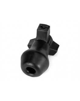 Анальная боеголовка Oxballs Ass Bomb Filler Plug Black S - Mister B (7.5 см)