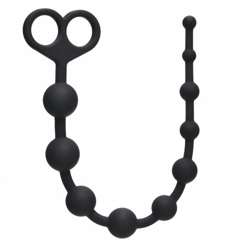 Анальная цепочка Orgasm Beads Black 33.5 см