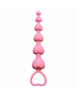 Анальная цепочка Heart's Beads - Lola (18 см)