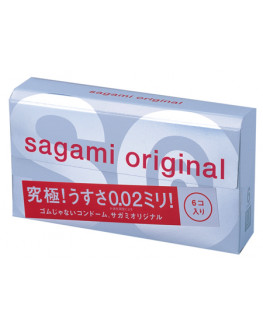 Полиуретановые презервативы Sagami Original №6