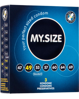 Презервативы MY.SIZE №49 - 3 шт