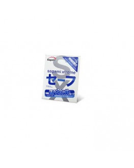 Презерватив с усиленной смазкой Sagami Xtreme Ultrasafe, 1 шт.